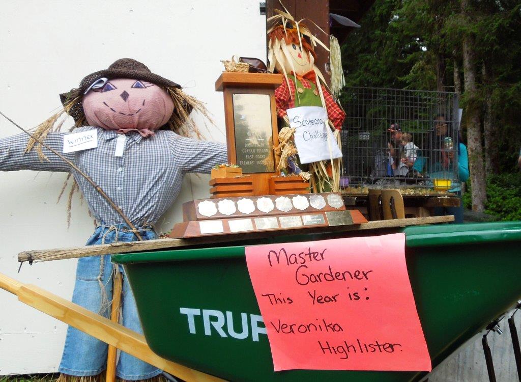 Visitors and exhibits at the Tlell Fall Fair