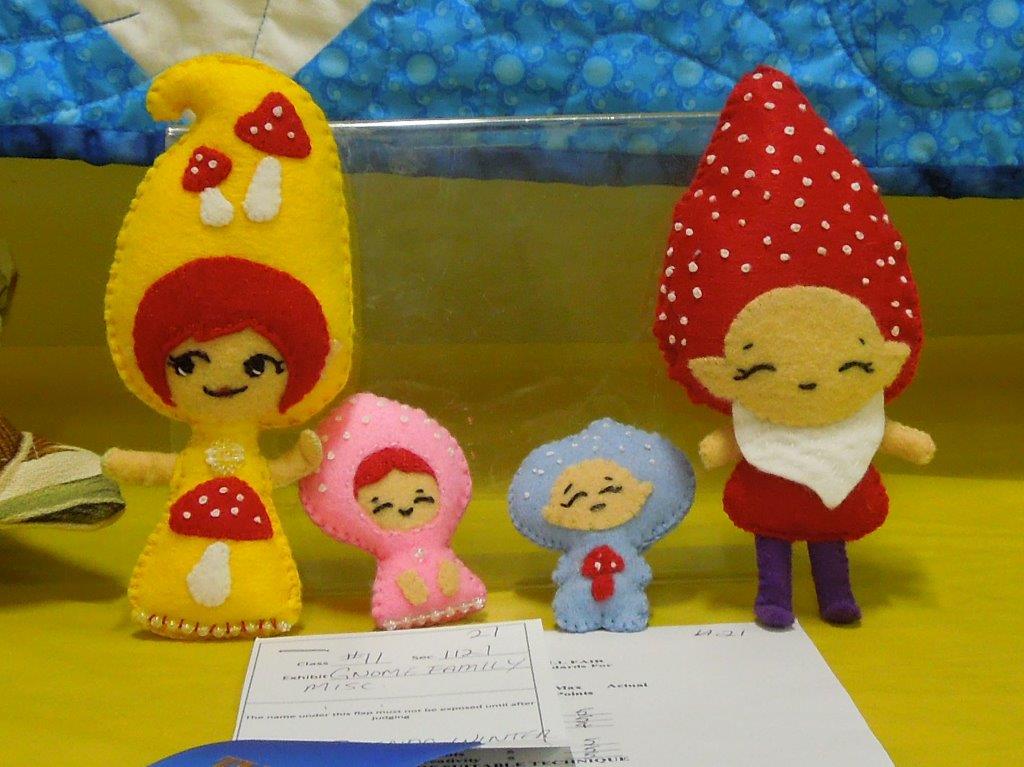 Fair display at the Tlell Fall Fair