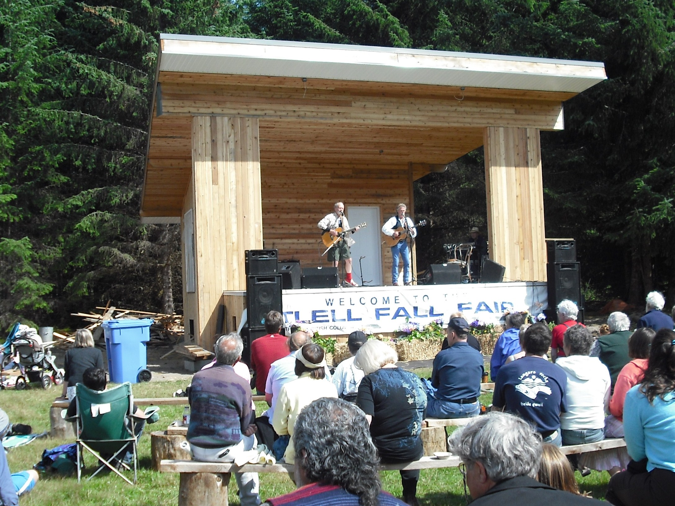 Afternoon shows and entertainment at the Tlell Fall Fair